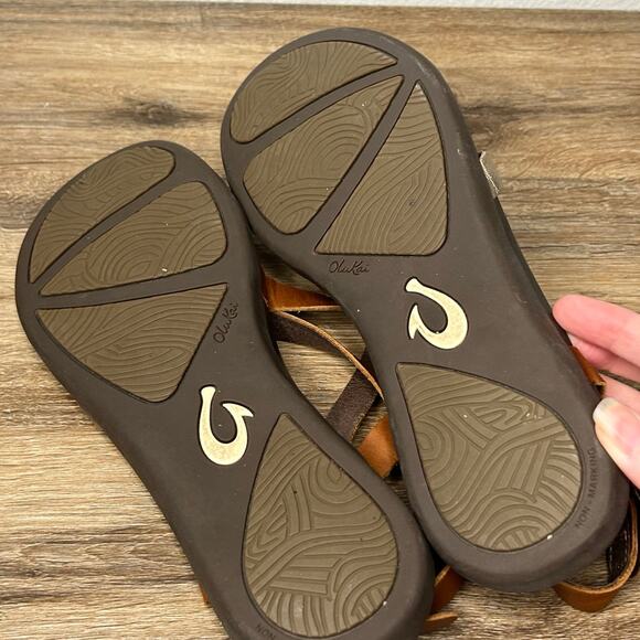 OluKai Women's Upena Quarter Strap Sandal SZ 10 - Picture 7 of 7